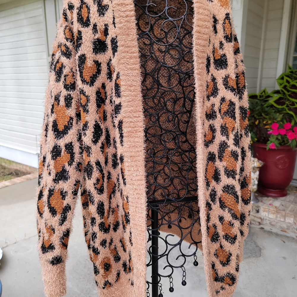 Women's Large Cardigan Sweater